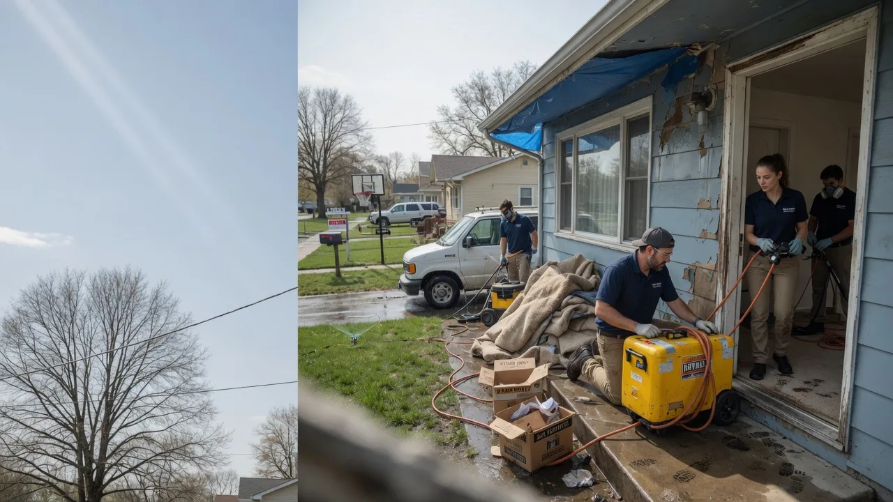 Basement Flood Cleanup in Gray, LA near me